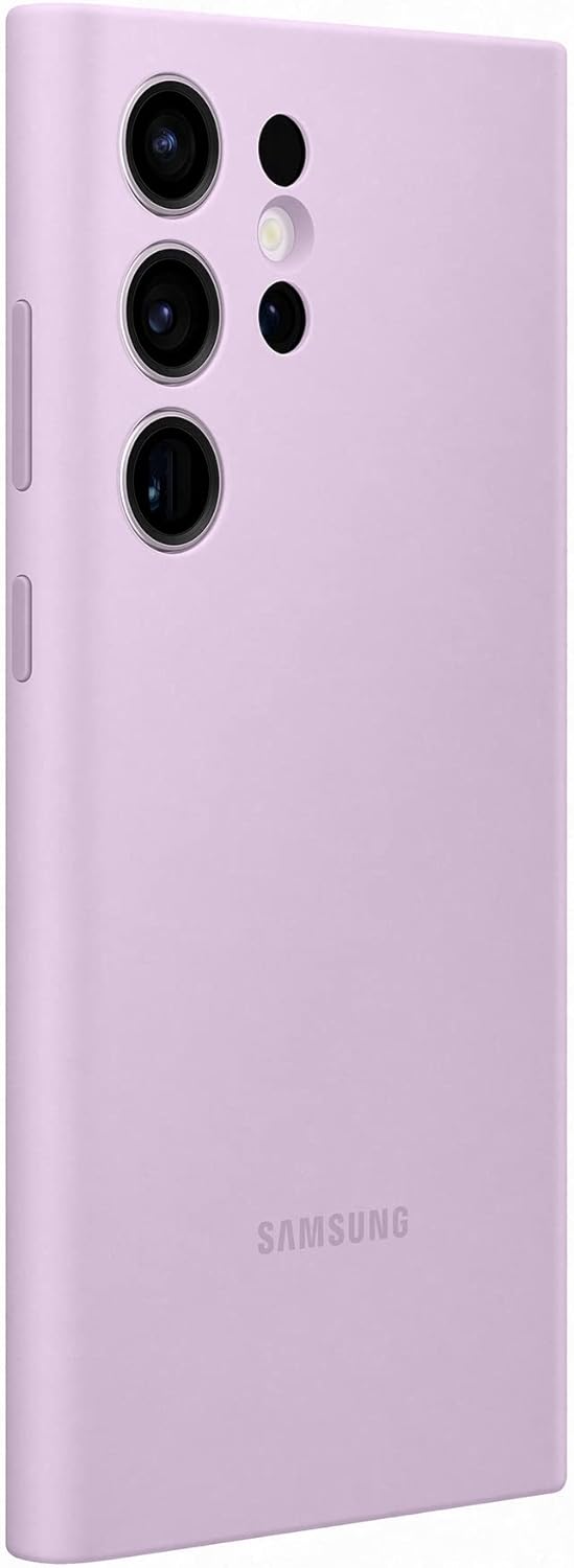 Samsung Galaxy S23 Ultra Silicone Case Lilac Lilac Silicone Case S23 Ultra