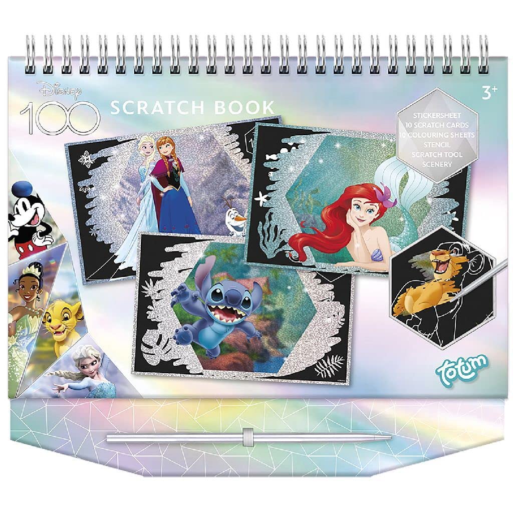 Totum Disney 100 Jaar Scratchbook