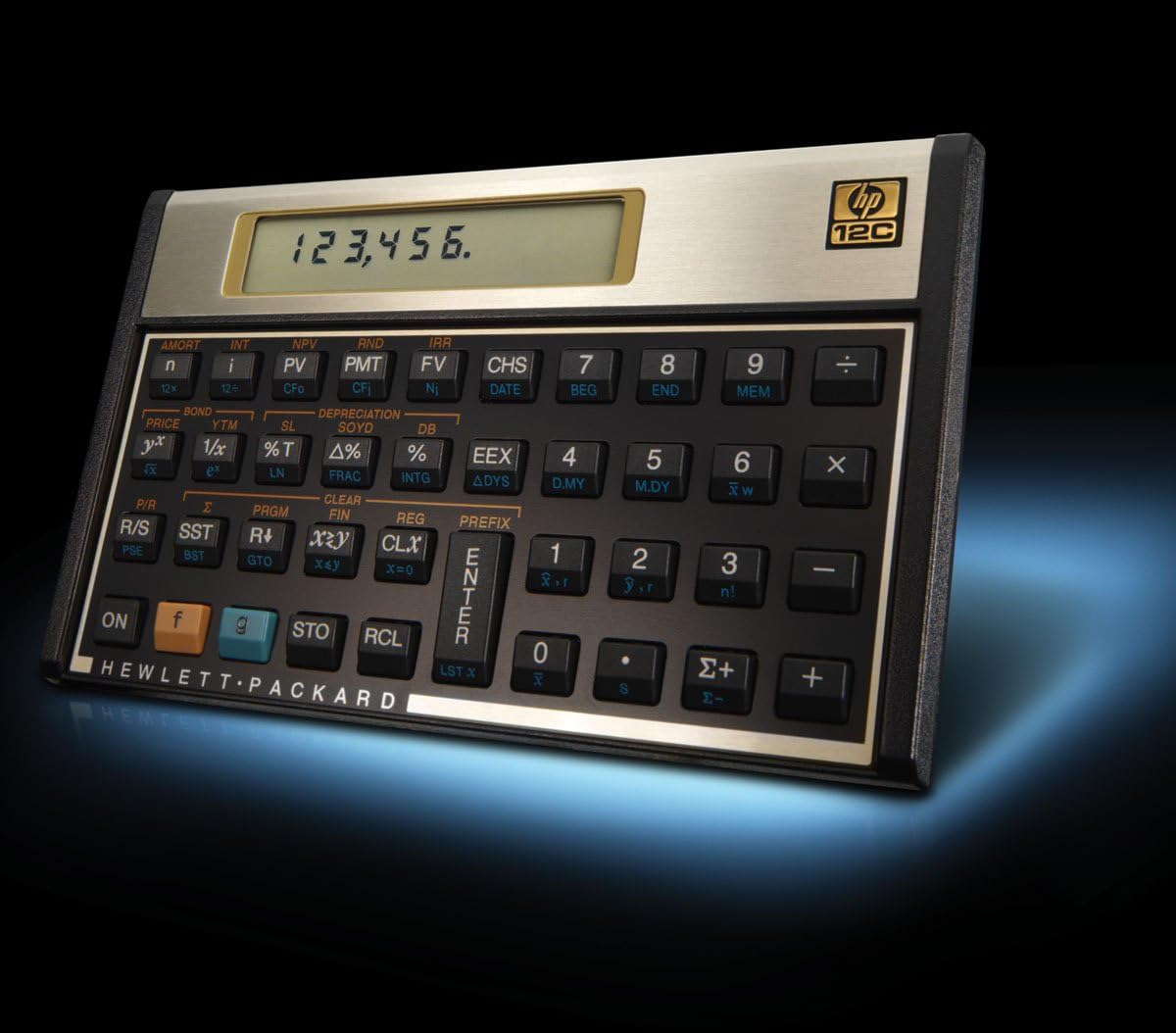 Hewlett Packard Calculator Financial Battery-power 10 Digit over 120 Functions Ref HP12C
