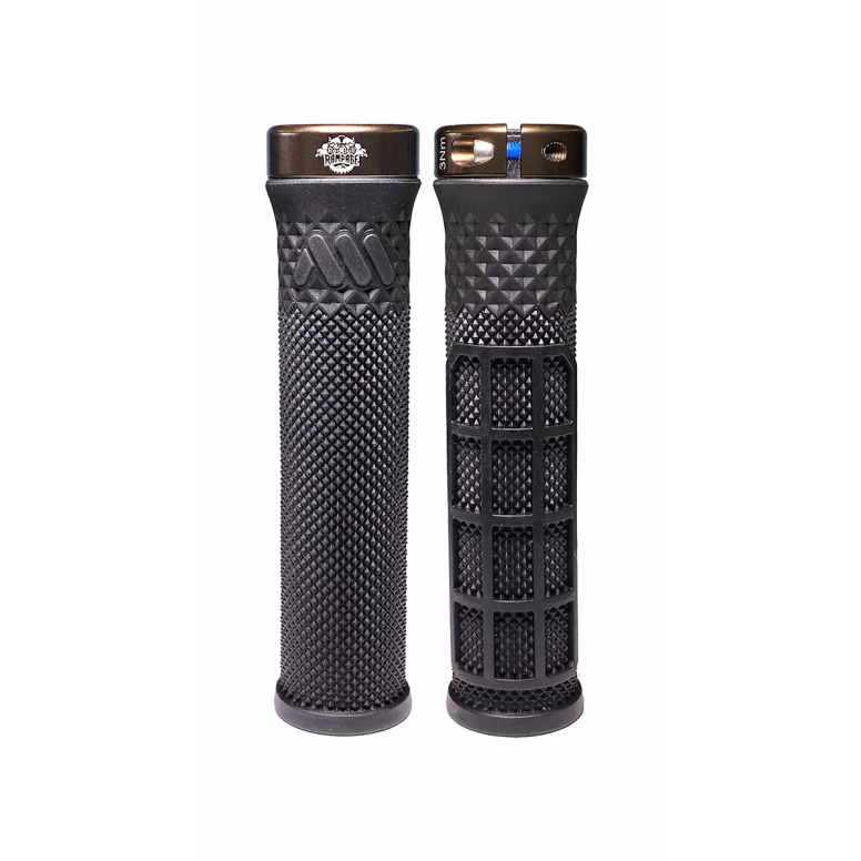 All Mountain Style AMS Cero Grips - Lock-on Dual Pattern, Dual Density, Under 100 grams Grips