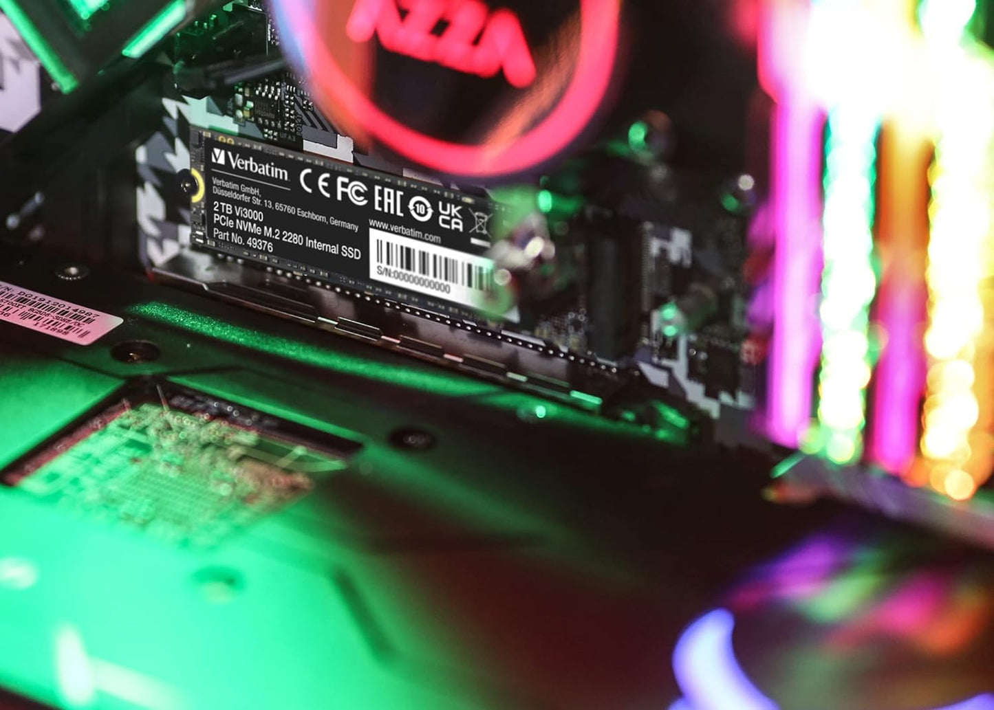 Verbatim Vi3000 PCIe NVMe M.2 SSD 2TB Vi3000 2 TB