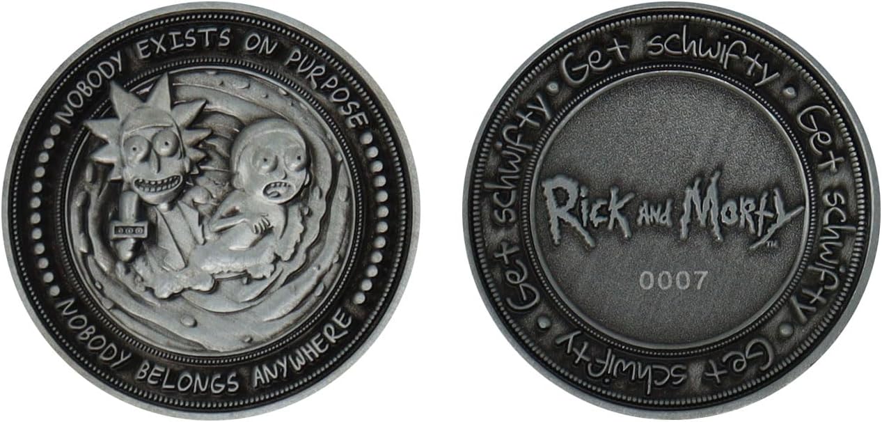 Rick & Morty Limited Edition Collectible Coin