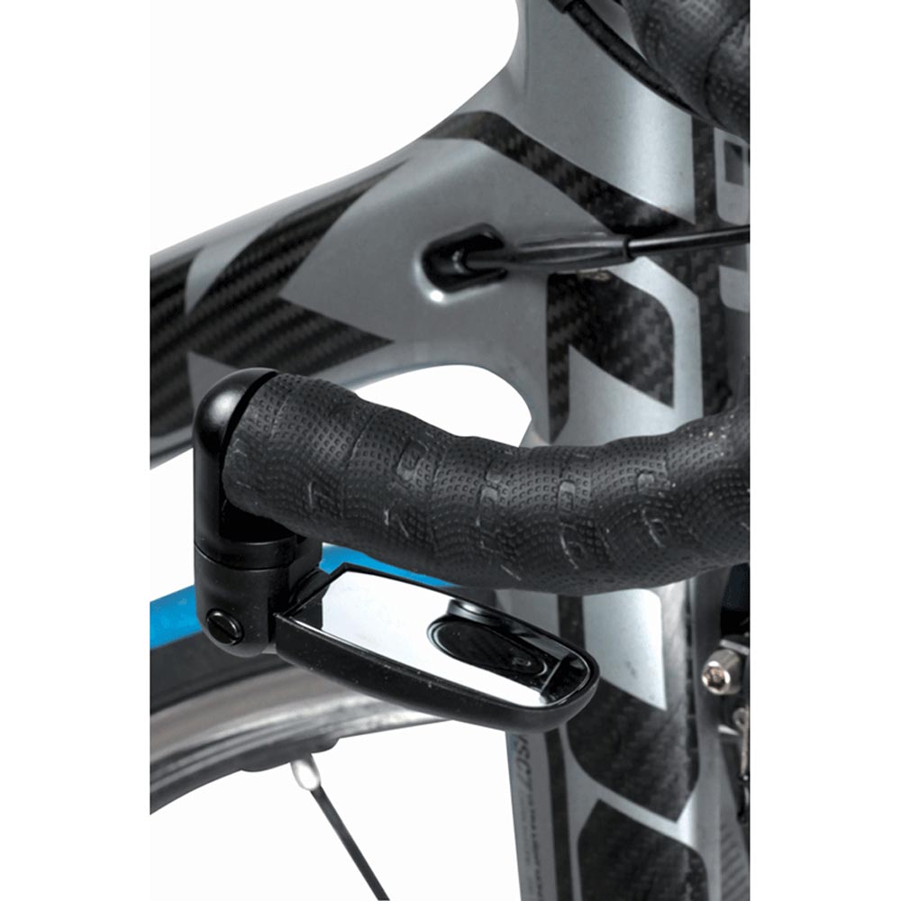 Zefal Unisex's Bike Mirror Spin Black, 6 x 4X 1 cm