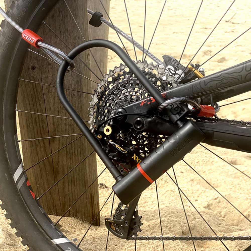 Zéfal K-TRAZ U11 U-shaped Bicycle Scooter Cable Lock