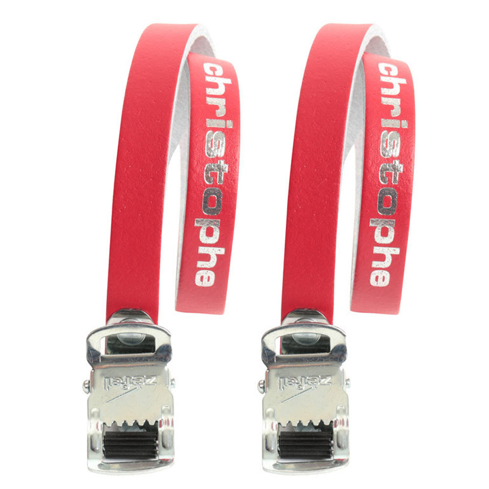 Zefal Unisex's Christophe Leather Toe Straps