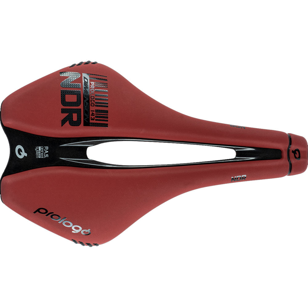 Prologo Dimension NDR Nack 143 Red Rust cycle bike saddle