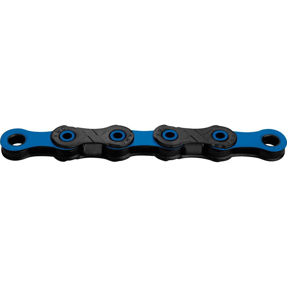 KMC X12 DLC Black/Blue 126L cycle bike chain