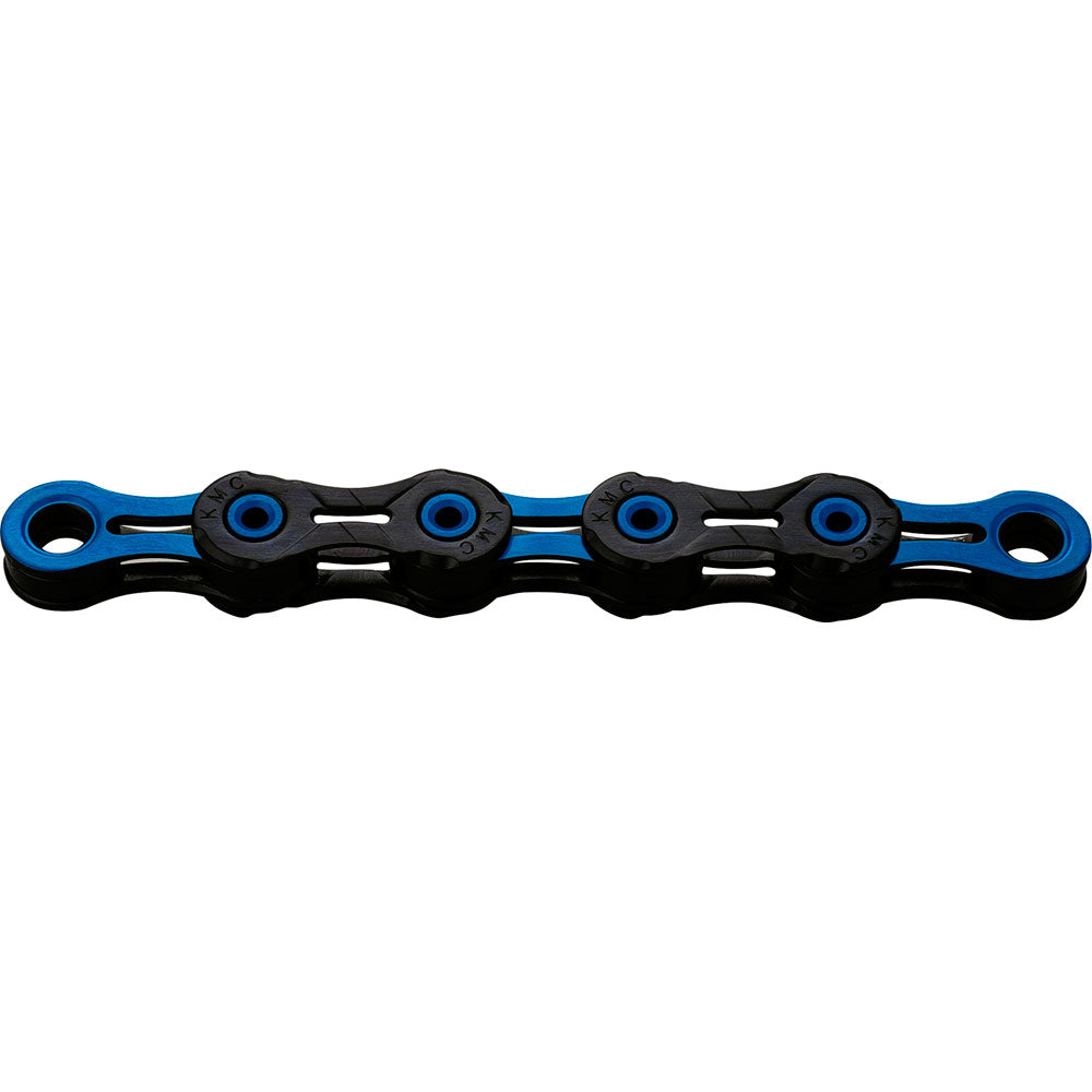 KMC DLC 10 Black/Blue 116L cycle bike chain