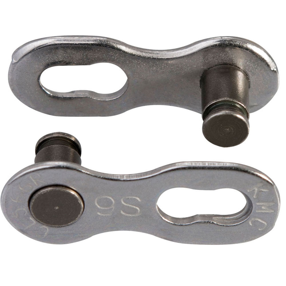 KMC 9 Speed EPT MissingLink, Dark Silver, Pack of 2