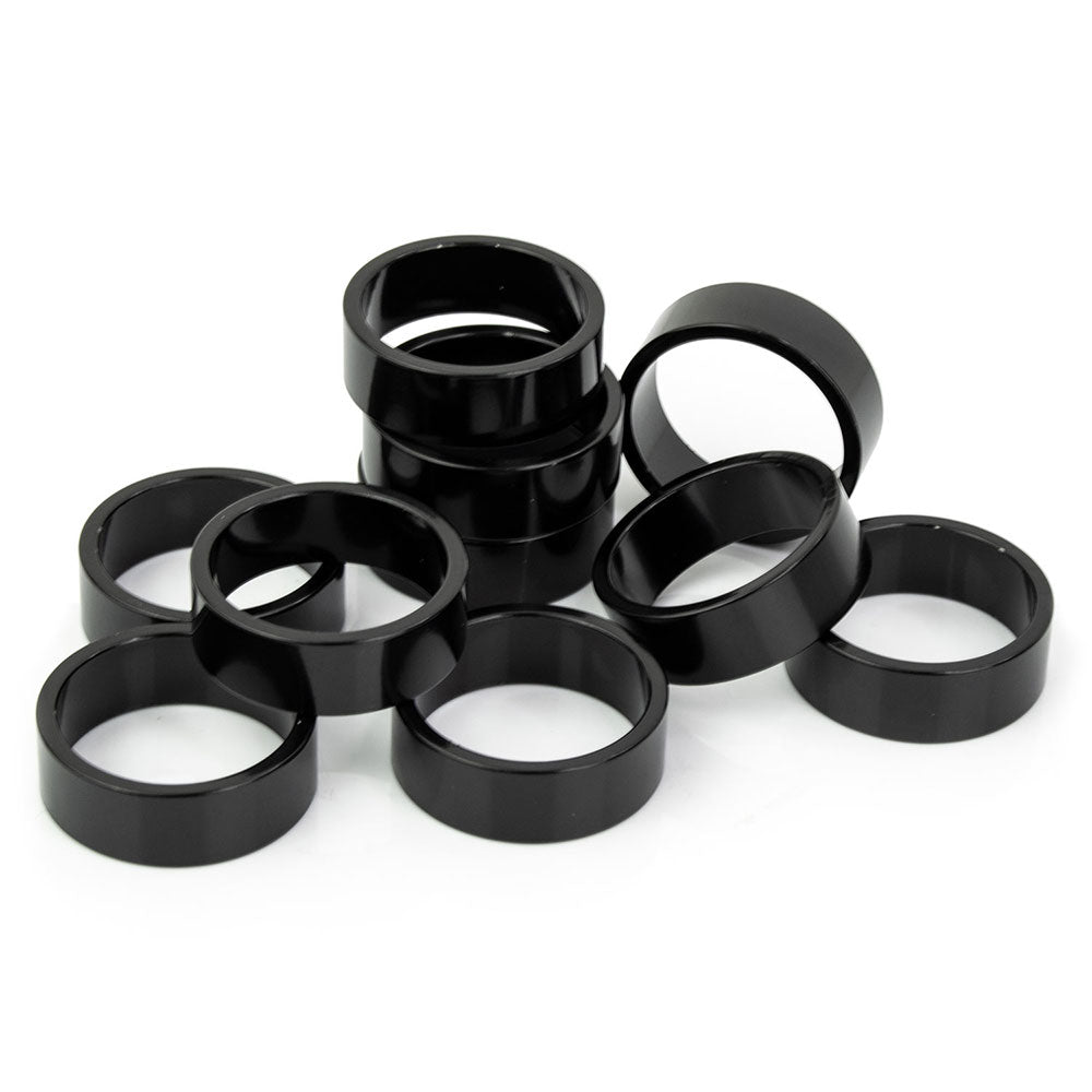 Deda Elementi Black Spacer 10mm 1" 10pk