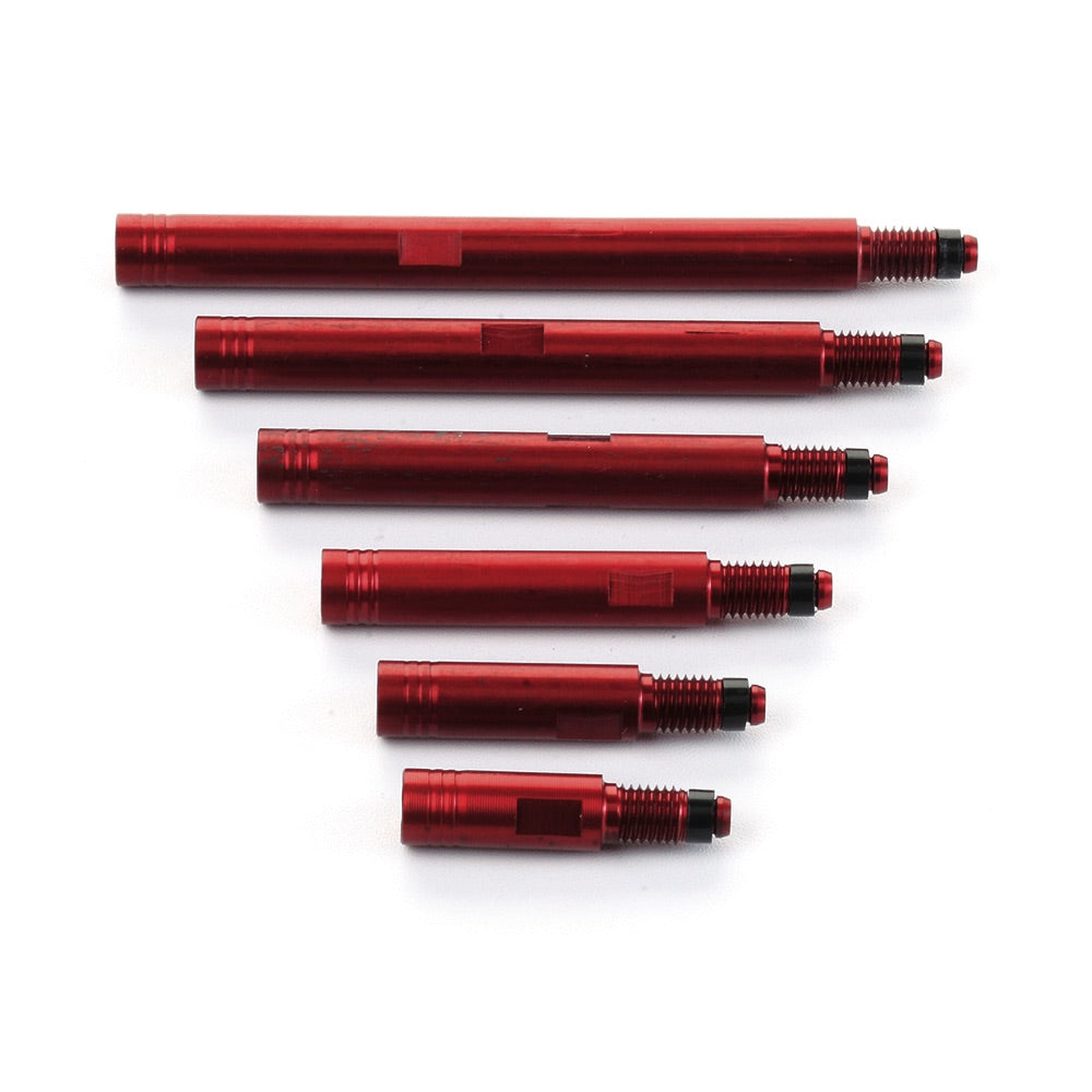 Miche Miche Valve Extenders, Red, 50mm + 50mm