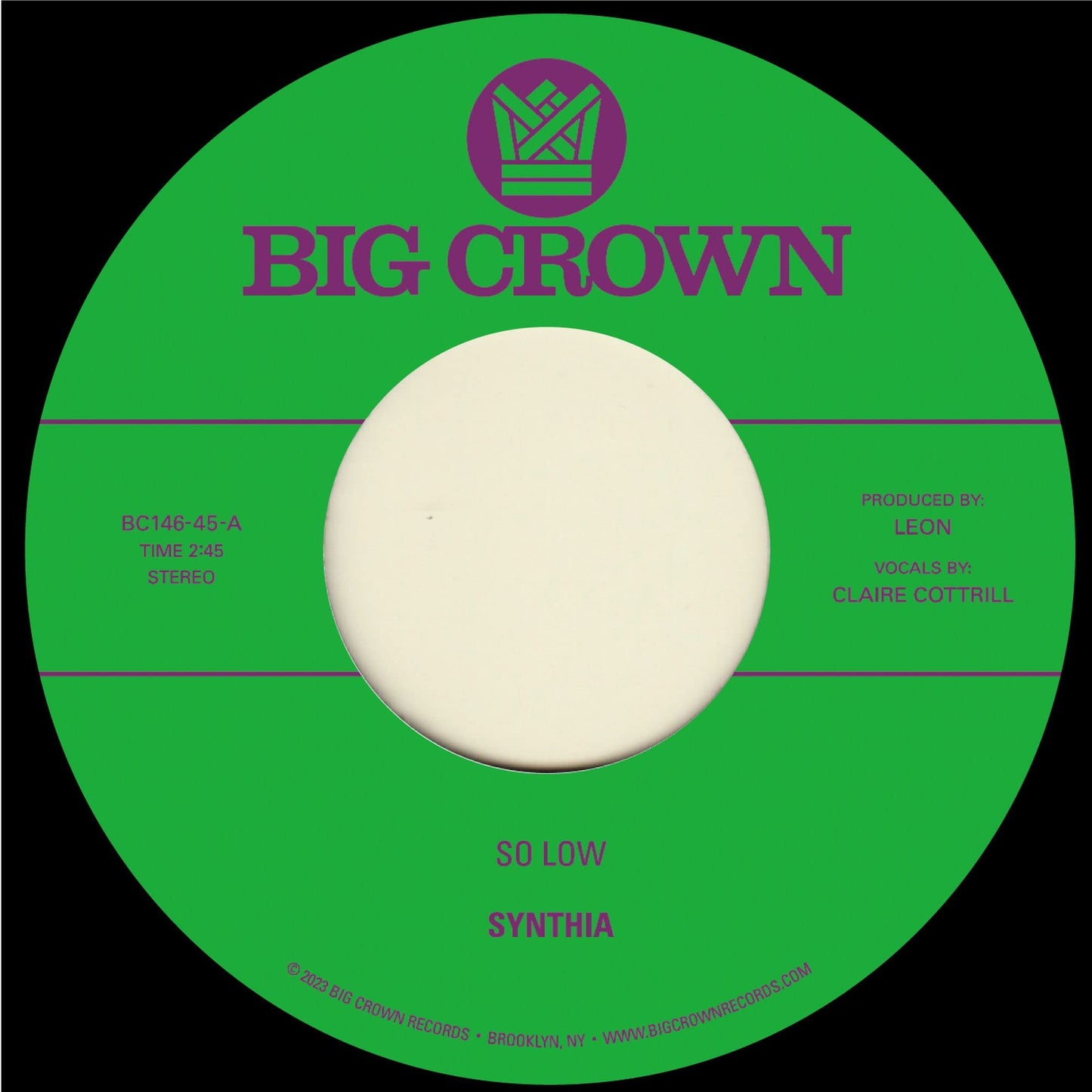 SO LOW BW YOU & I-SYNTHIA