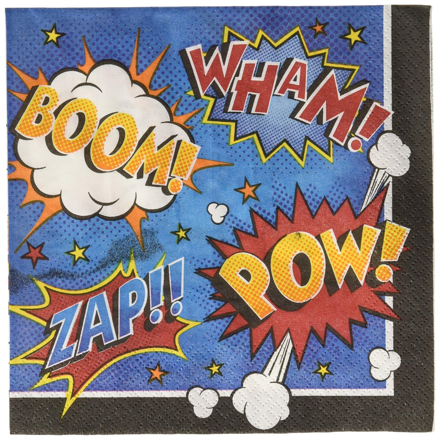 Creative Party PC324837 Comic Slogan Paper Luncheon Napkins, 13"-16 Pcs