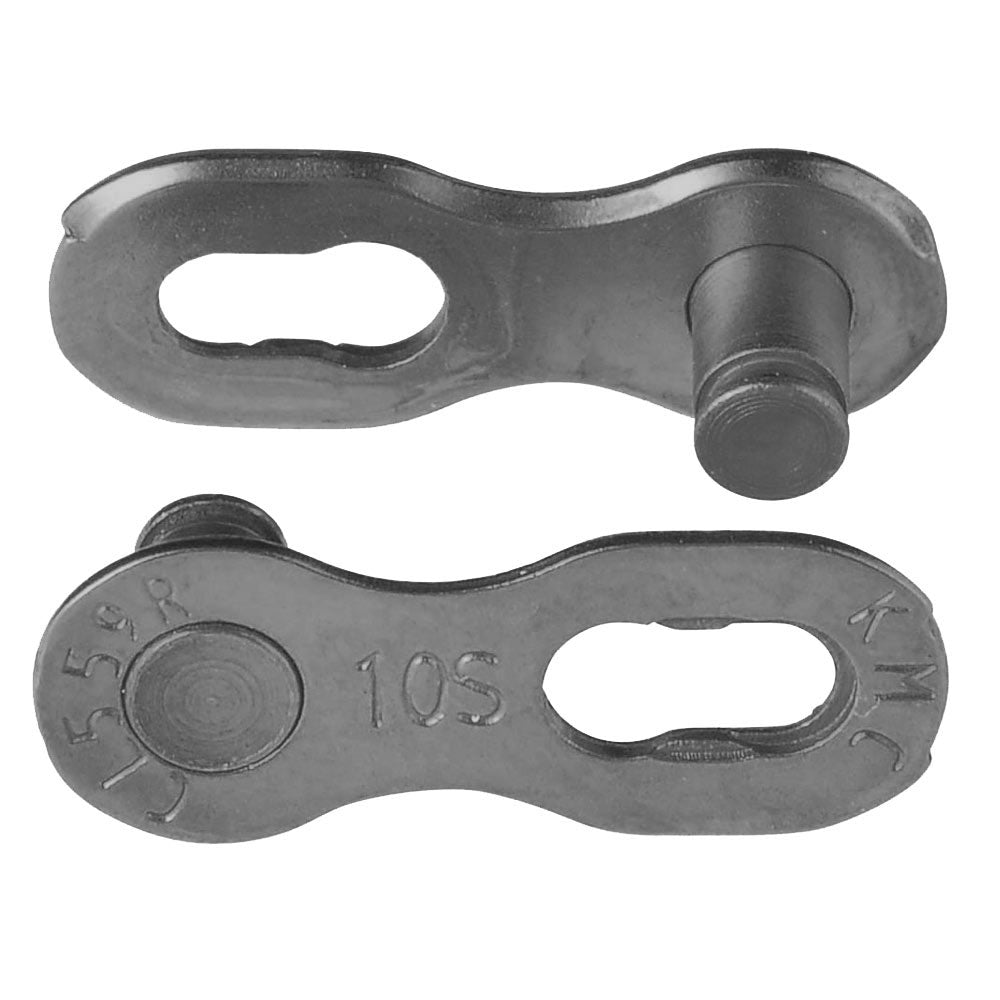KMC Unisex's 10 Speed EPT MissingLink Joining Link, Dark Silver, 2 Pairs