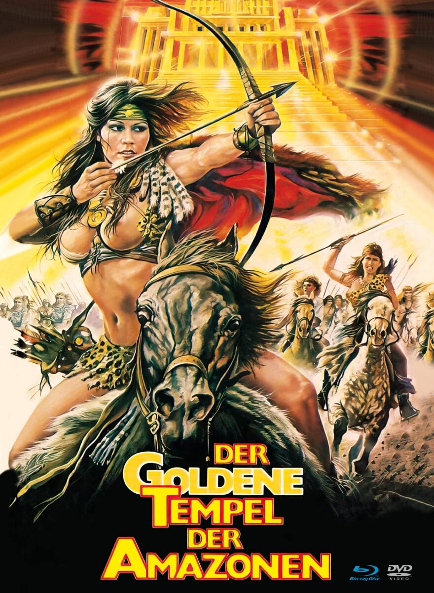 Der goldene Tempel der Amazonen - Uncut Fassung (Limited Mediabook, in HD neu abgetastet Booklet)