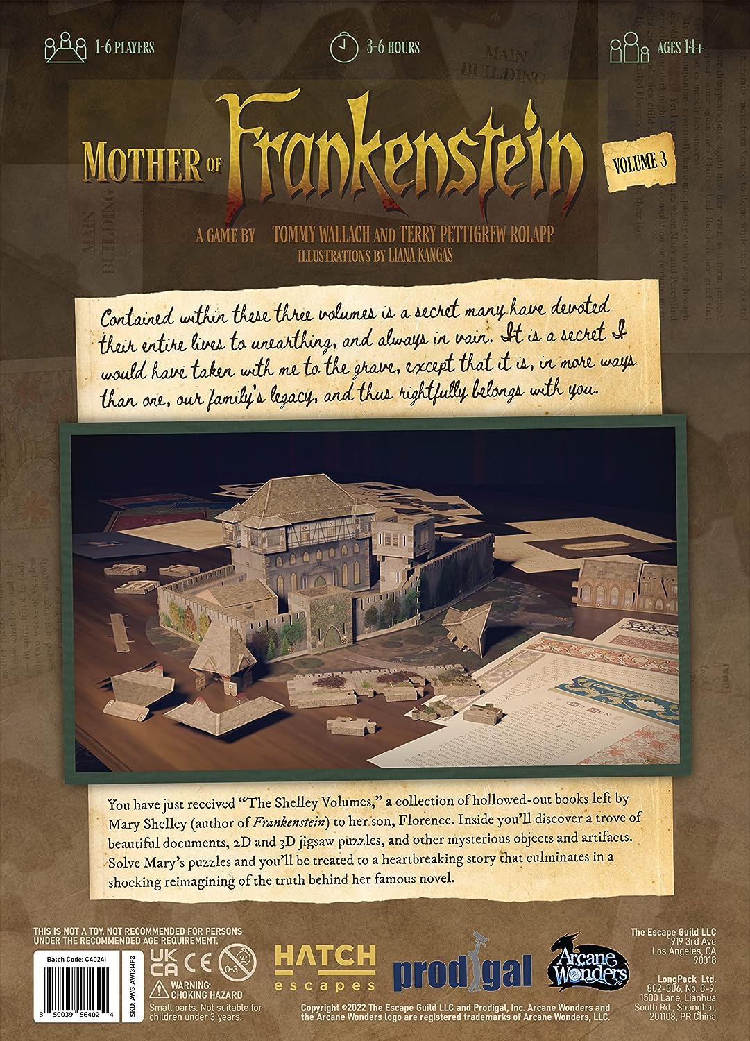 Mother Of Frankenstein: Volume 3