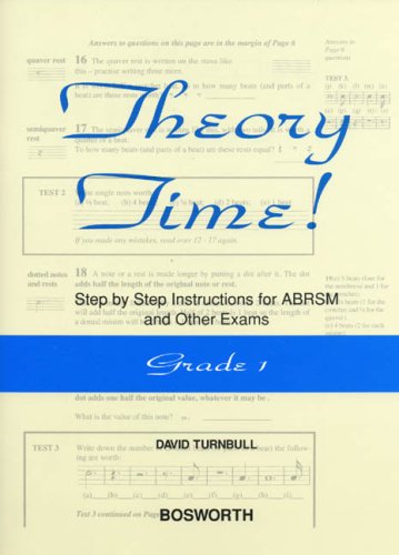 Theory Time - Grade 1