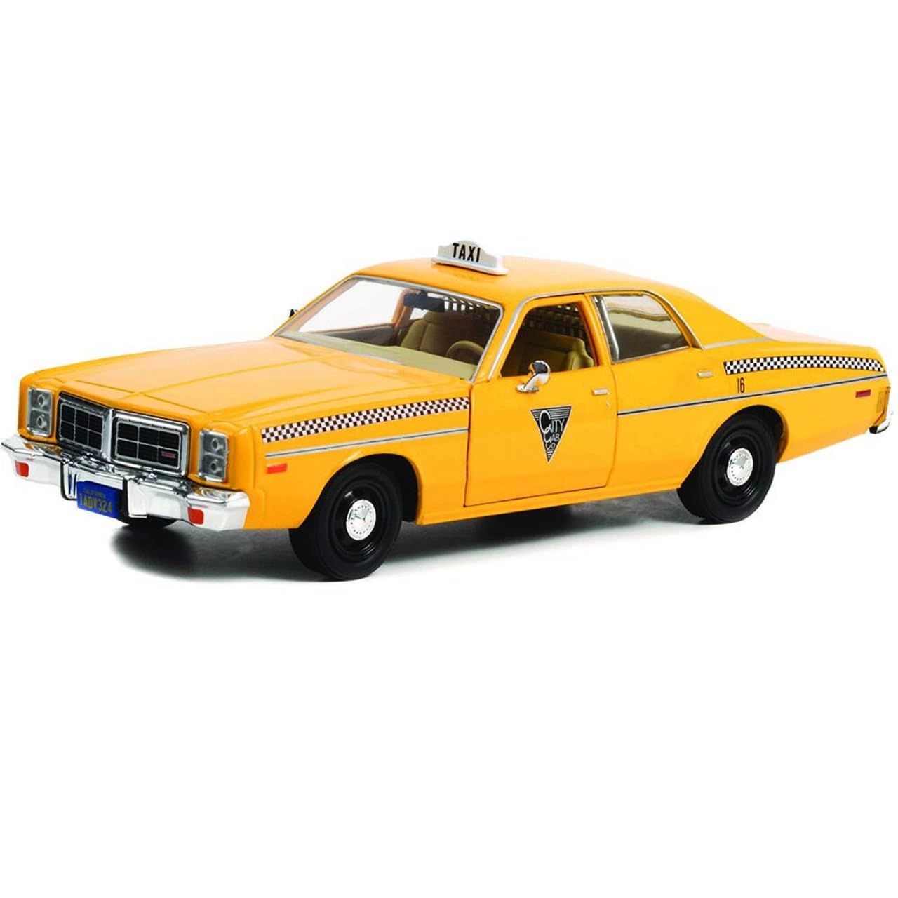 Greenlight Rocky III 1978 Monaco City Cab Co. 1:24 Scale Collectors Model 84161