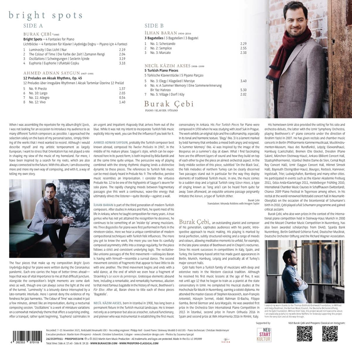 Bright Spots - Klavierwerke