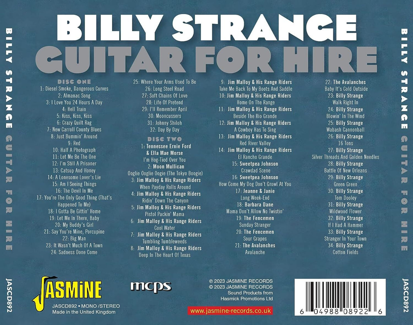 Guitar for Hire 1952-1962