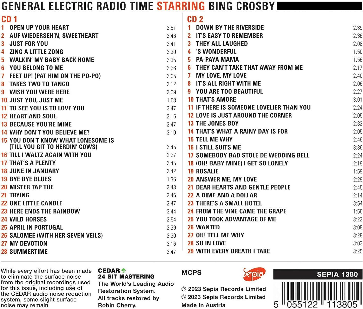 General Electric Radio Time
