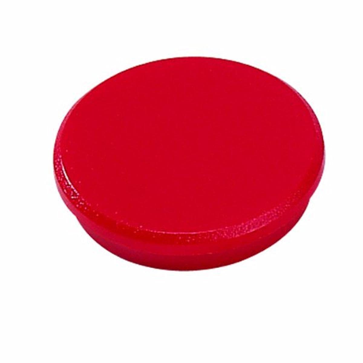 Cf10Bottoni Magnetici Diam24 Rosso
