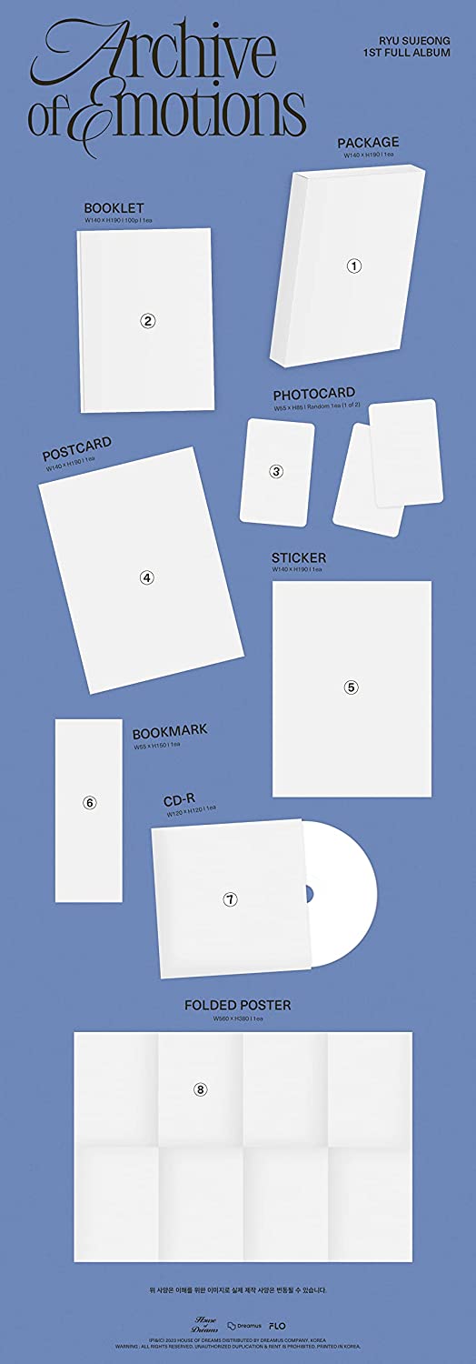 Archive Of Emotions Version - incl. 120pg Booklet, Polaroid Photocard + Sticker