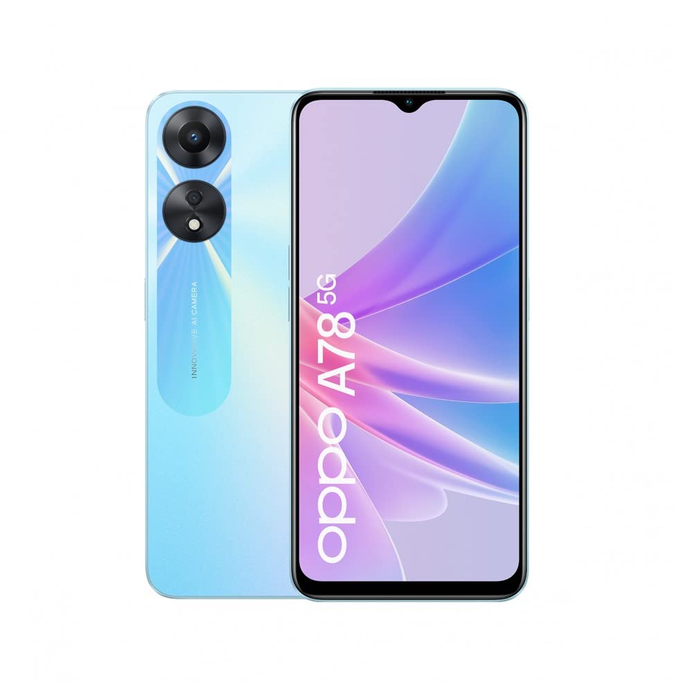 Smartphone Oppo A78 5G Mediatek Dimensity 700 Blue 128 Gb 8 Gb Ram 6,43``