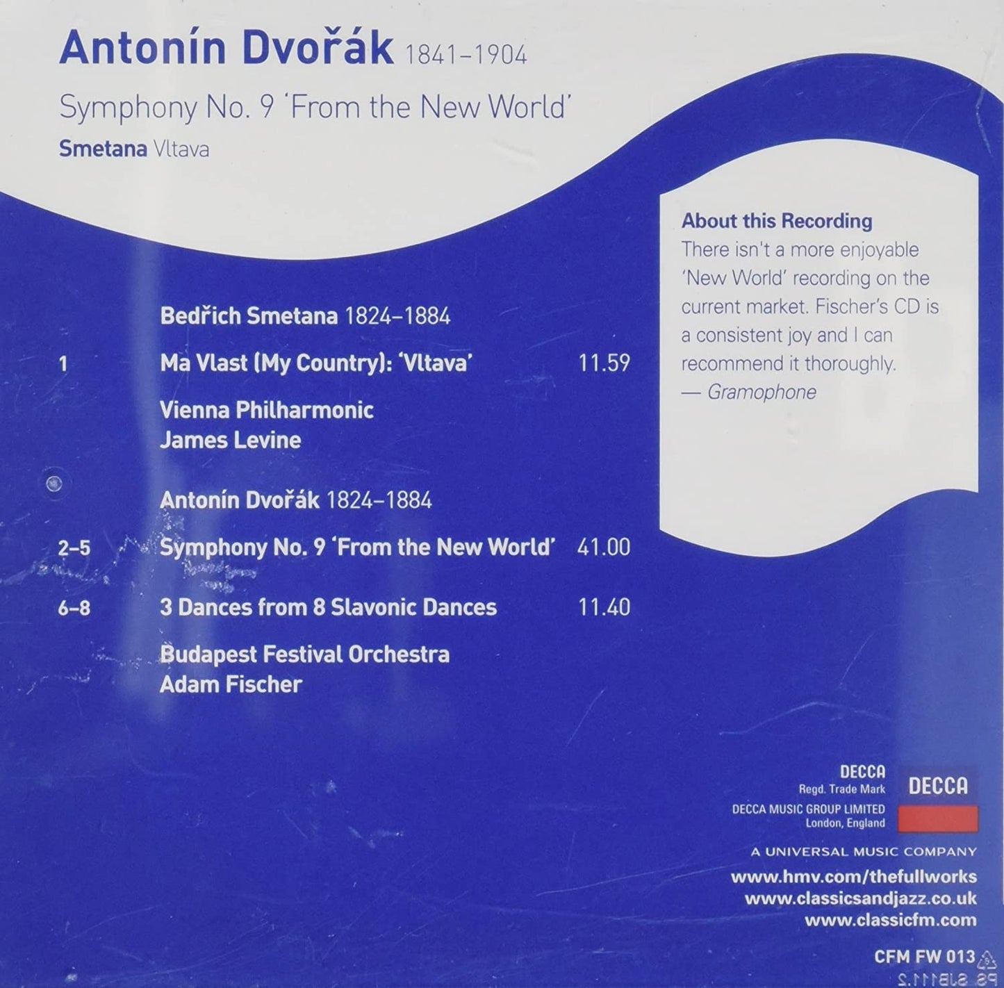Dvorak: Symphony No. 9 From The New World