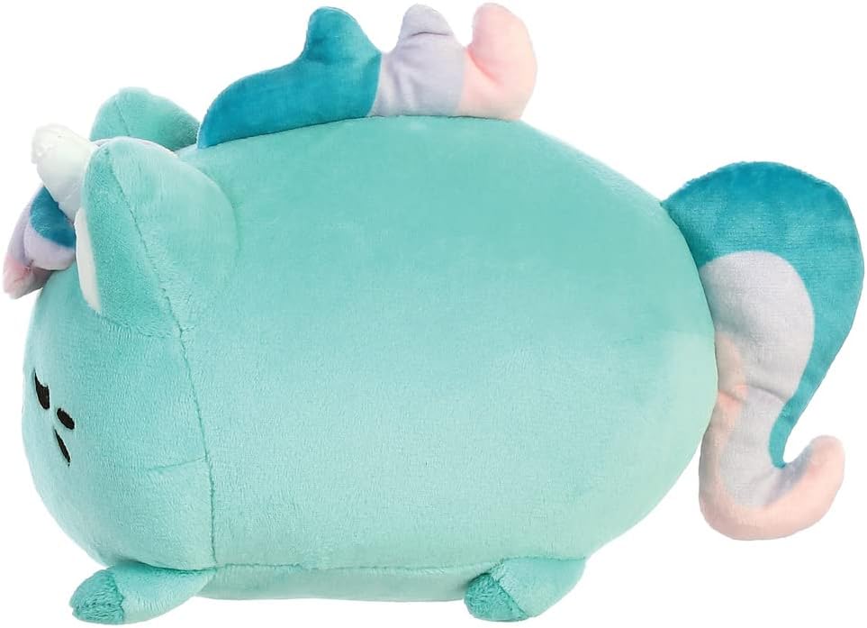 AURORA, 14290, Tasty Peach Moon Blossom Meowchi, 7In, Eco-friendly soft toy, Aqua