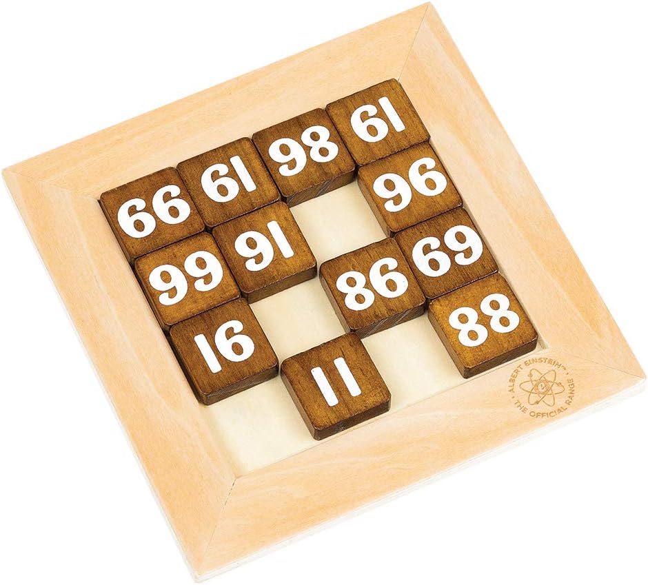 Professor Puzzle 3D Brain Teaser Puzzle - The Einstein Collection Ultimate Number Puzzle, Brain Game