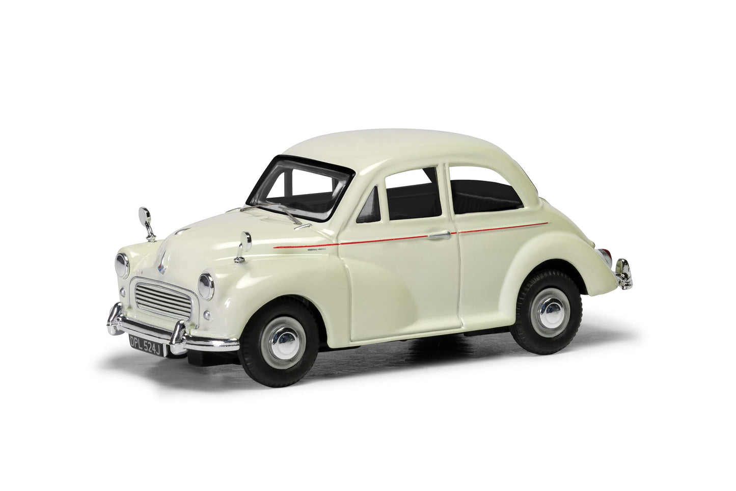 Corgi - Vanguard VA05811 Morris Minor 1000, Snowberry White