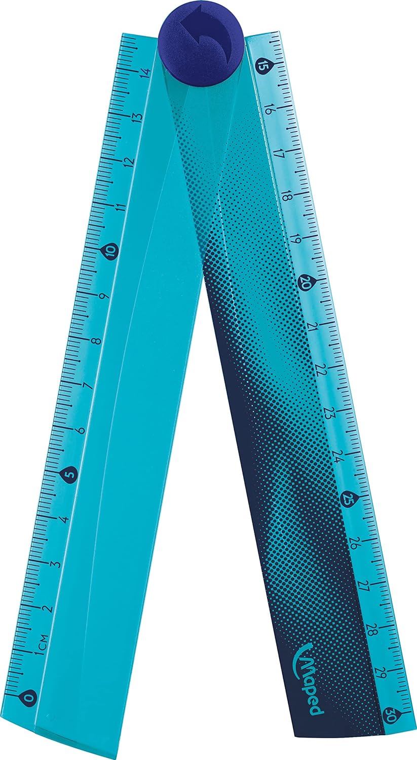 maped Lineal NIGHTFALL 15/30 cm, blau