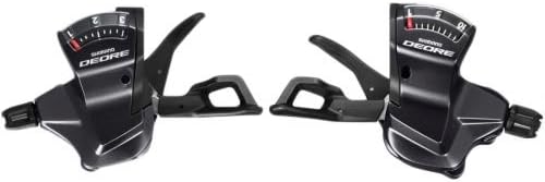 SHIMANO Unisex - Adult Deore Thumb Shifter, Black, One Size