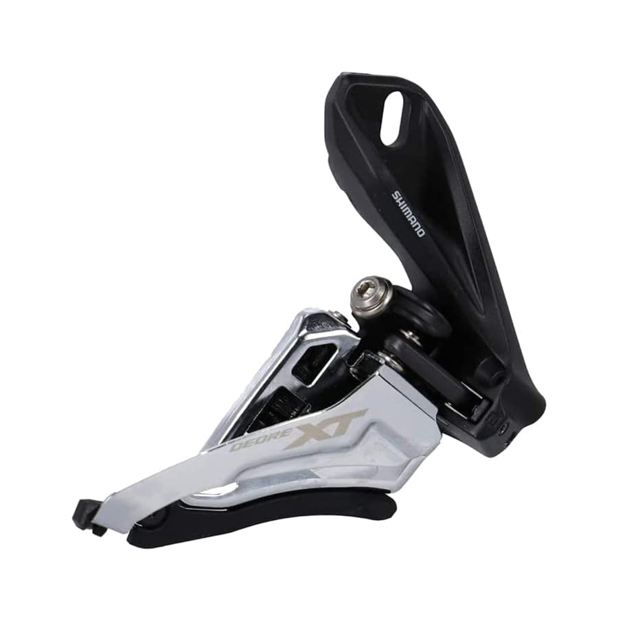 Shimano FD-M8100-E Deore XT front mech, 12-speed double, side swing, E-type mount