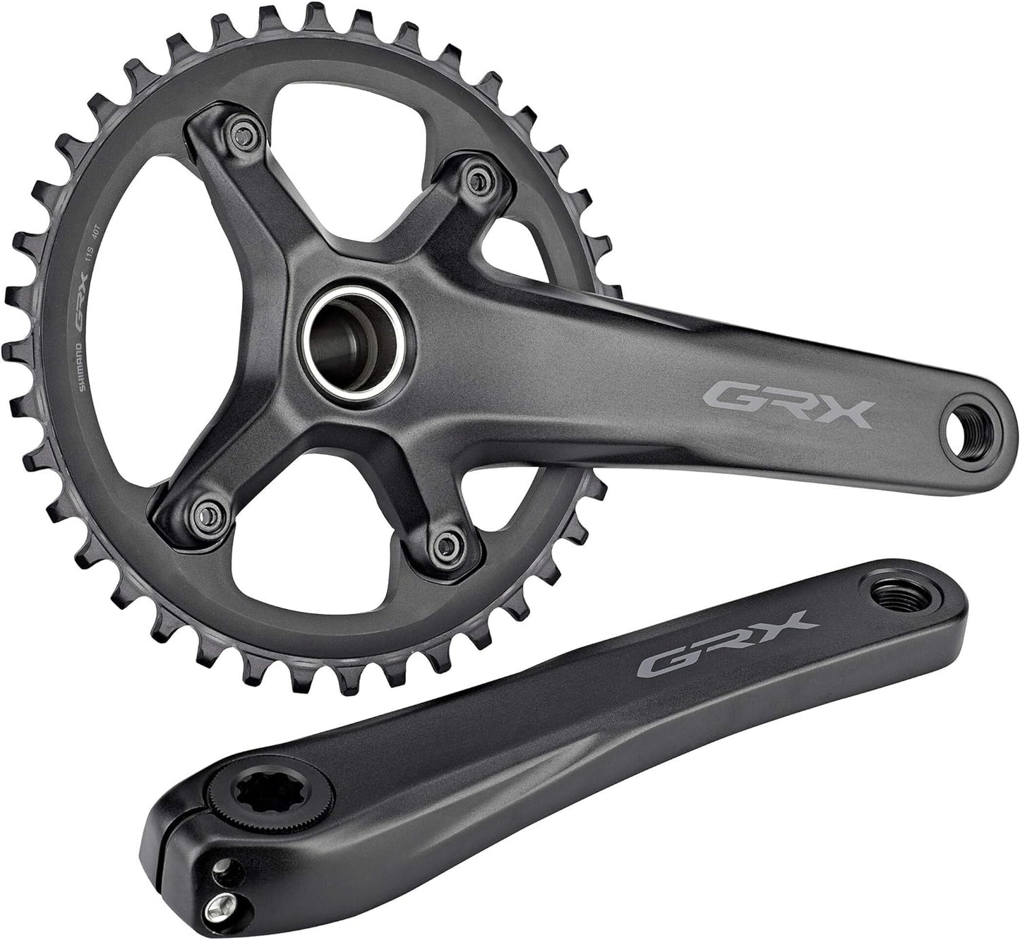 Shimano FC-RX600 GRX chainset 40T, single, 11-speed, 2 piece design, 175 mm
