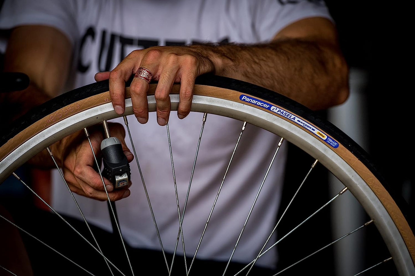 Panaracer Pasela Protite Wired Urban Tyre Black/Amber 700X38C