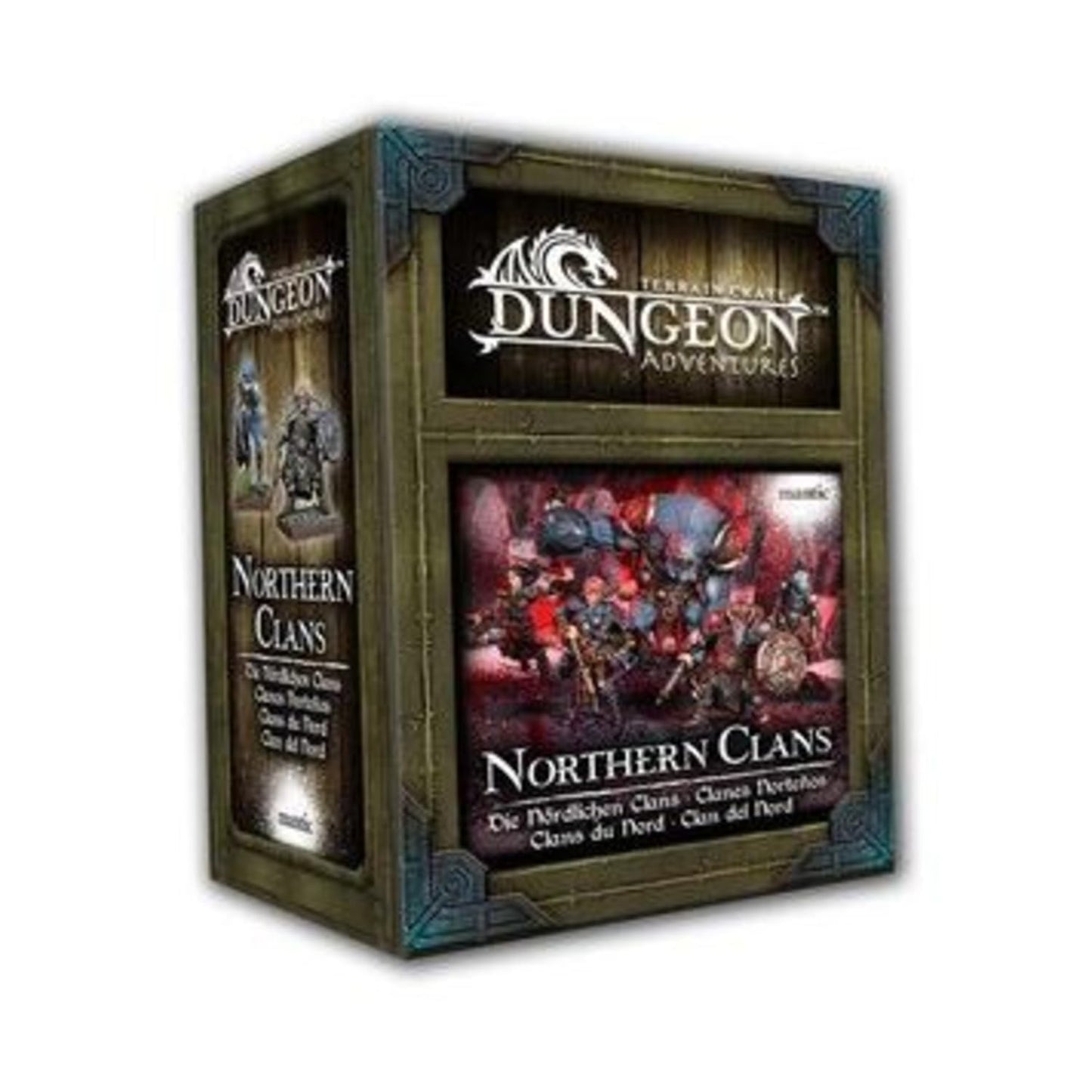Mantic Entertainment. Terrain Crate Dungeon Adventures Northern Clans. MGTC221 Unassembled and unpainted.