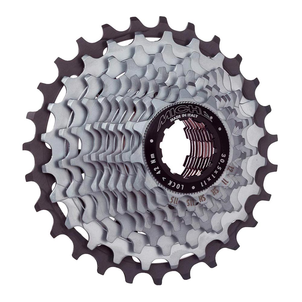 Miche Unisex's Primato Light 11 Speed Campagnolo Cassette, Silver/Black