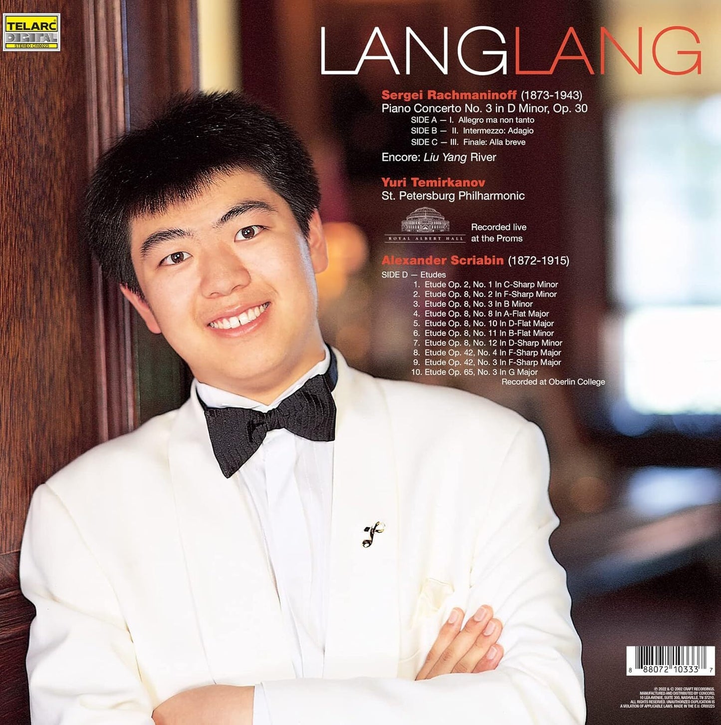 Rachmaninoff: Piano Concerto No. 3/Scriabin: Etudes