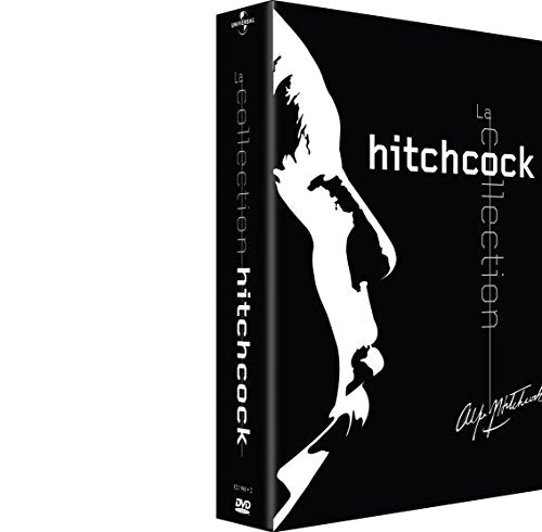 Coffret Hitchcock 7 DVD - Noir : Fenêtre sur cour / L'Ombre d'un doute / La Cinquième colonne / La Corde / L'Homme qui en savait trop / Mais qui a tué Harry / Psychose