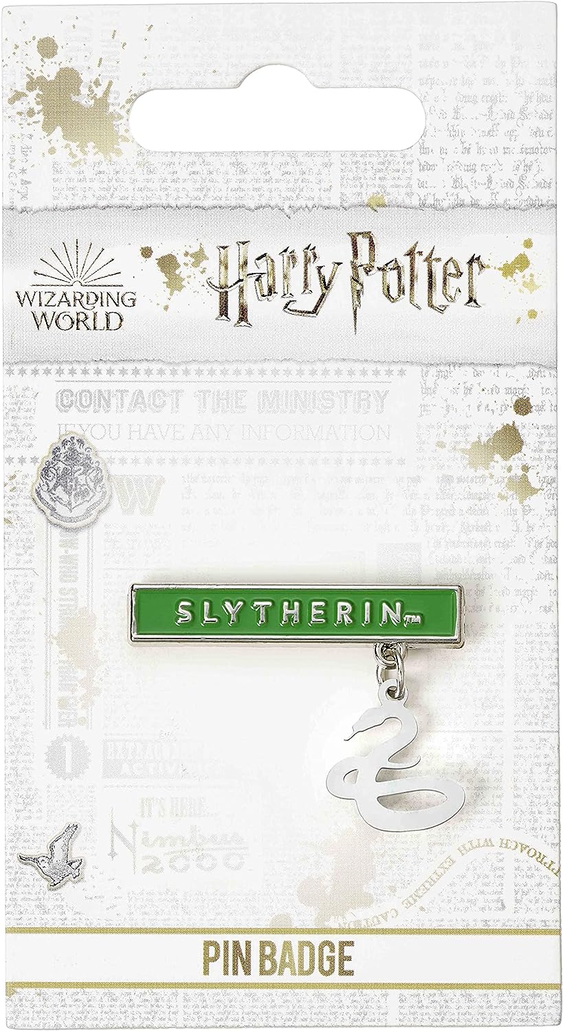 Insignia oficial de Harry Potter Slytherin para barra