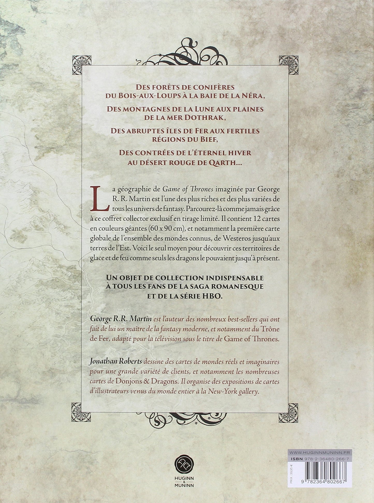 GAME OF THRONES - Les Cartes du Royaume