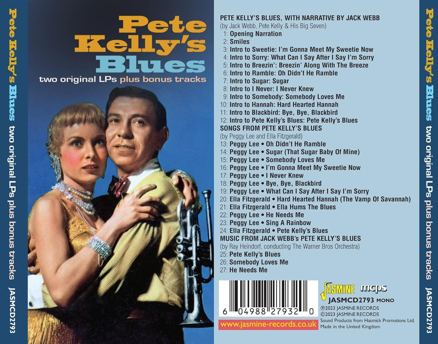 Pete Kelly's Blues: Two Original LPs Plus Bonus Tracks