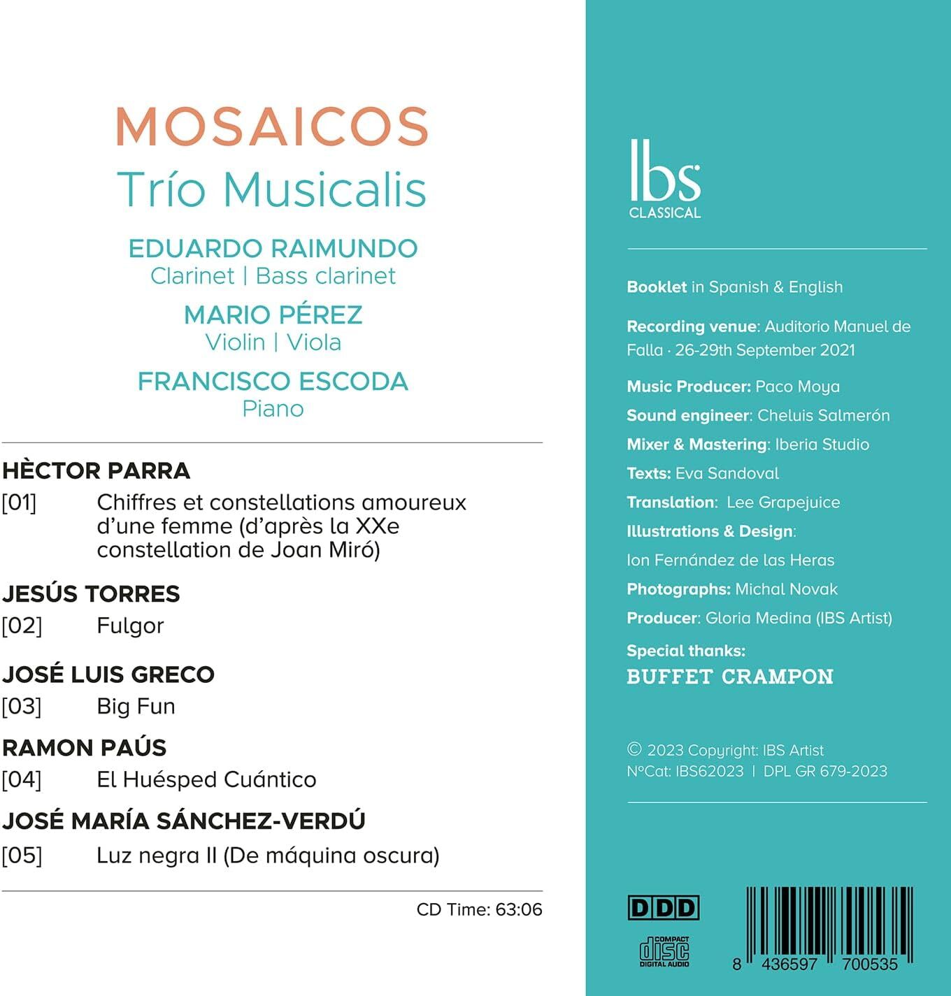 Trio Musicalis: Mosaicos