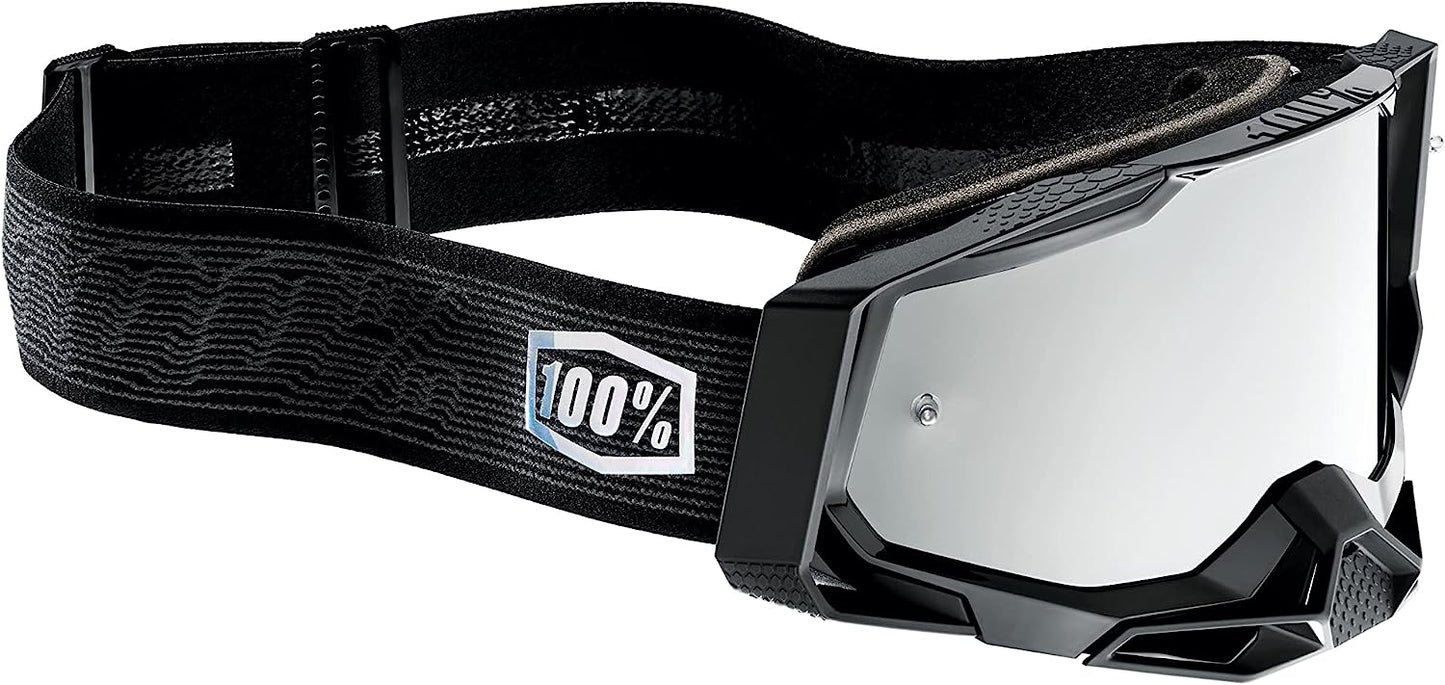 100% Racecraft 2 Goggle Topo / Mirror Silver Lens