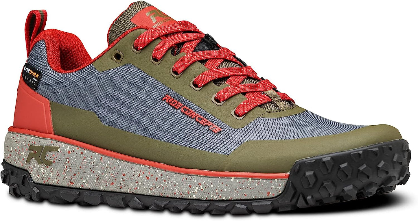 Ride Concepts Tallac Shoes Charcoal / Oxblood UK 7