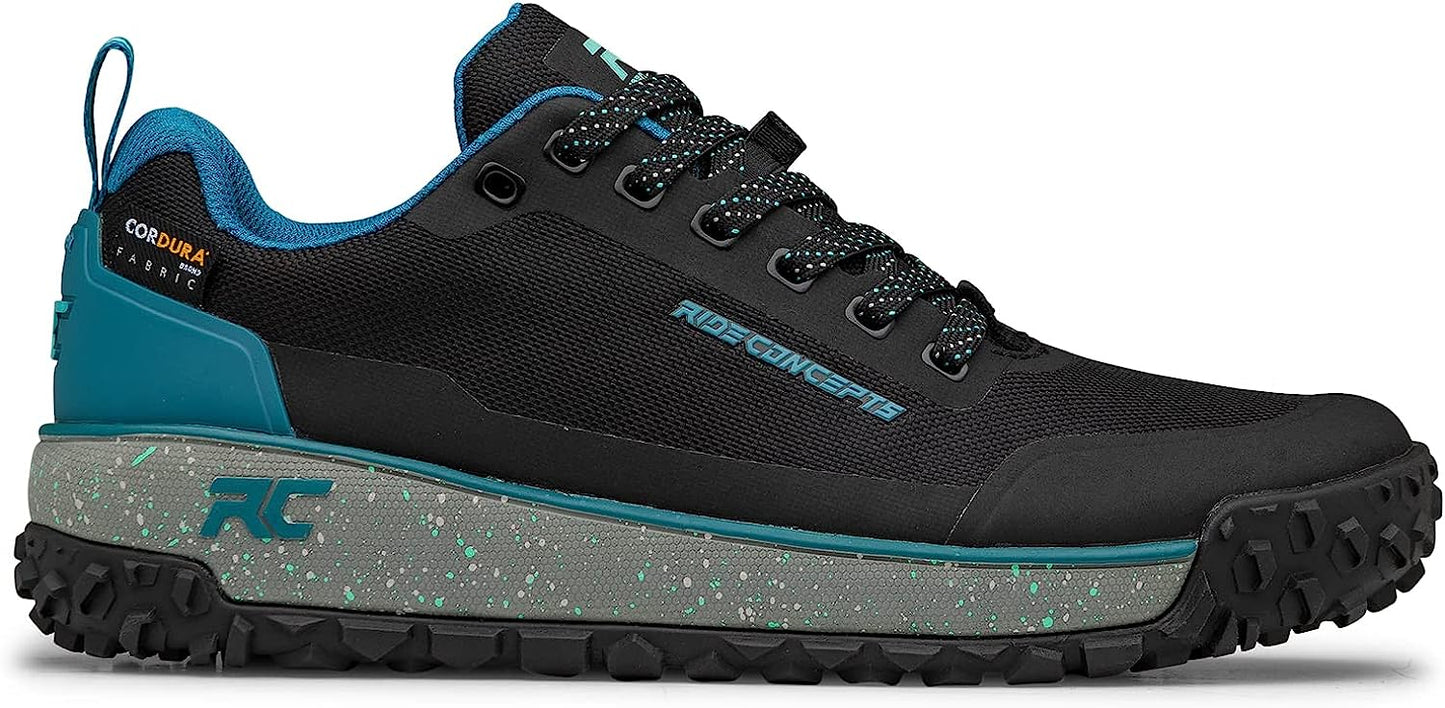 Ride Concepts Flume Women's Shoes Black / Tahoe Blue UK 8