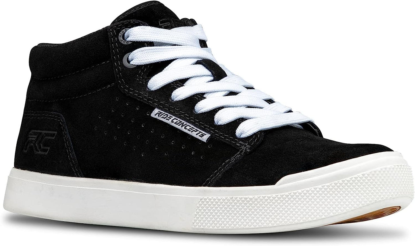 Ride Concepts Vice Mid Youth Shoes Black / White UK 2.5