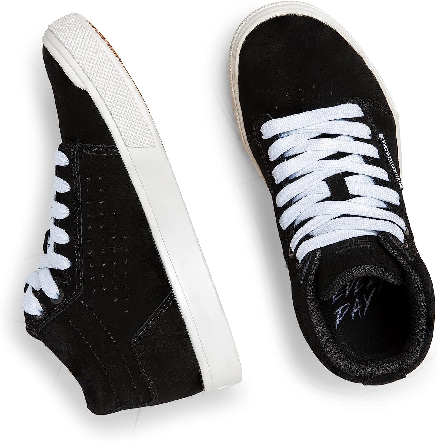 Ride Concepts Vice Mid Youth Shoes Black / White UK 5.5